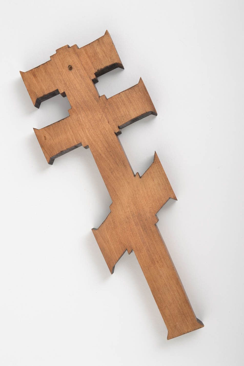 Крест ручной работы крест православный украшение на стену крест из дерева фото 3