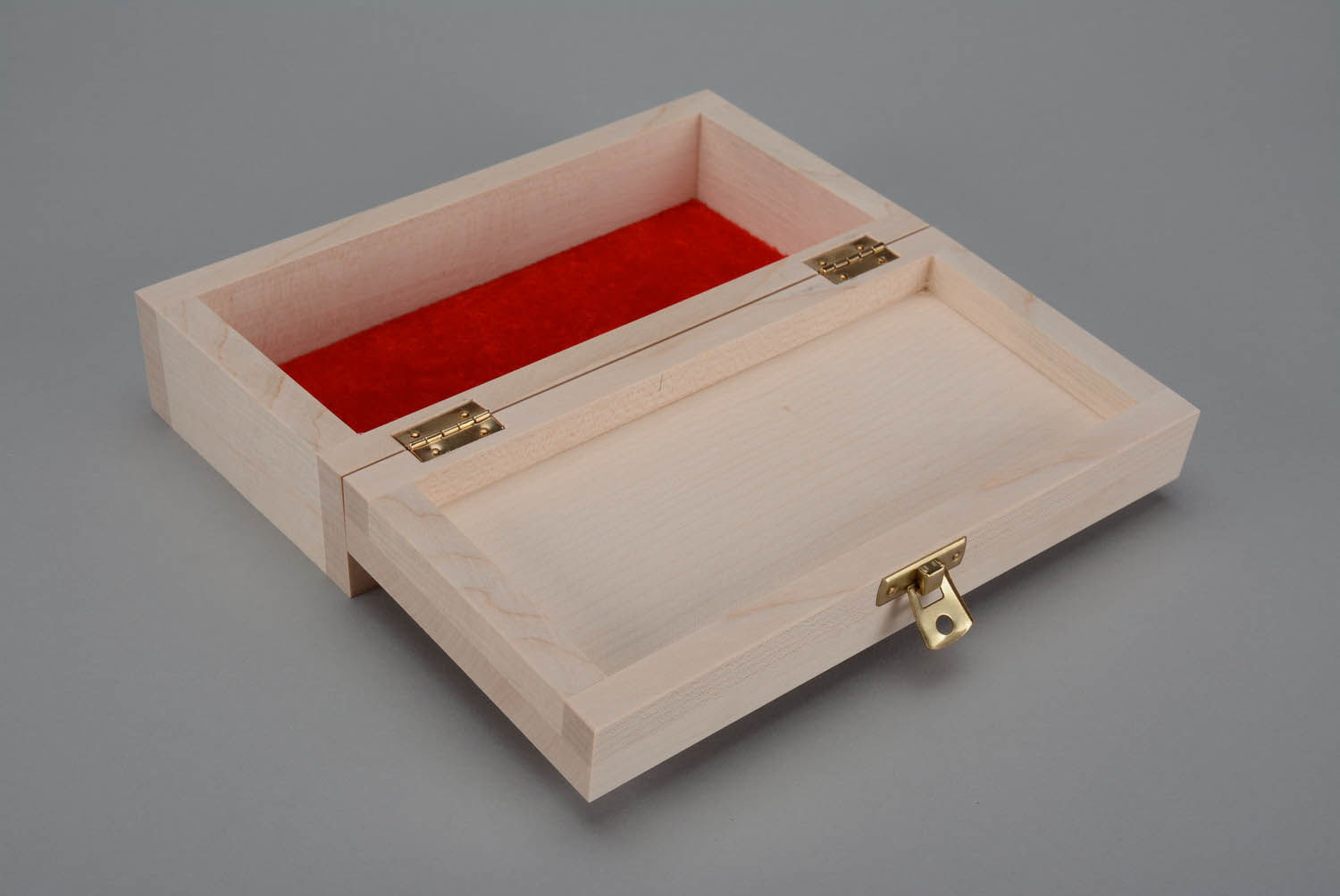 Caja de madera-pieza para decoupage foto 4