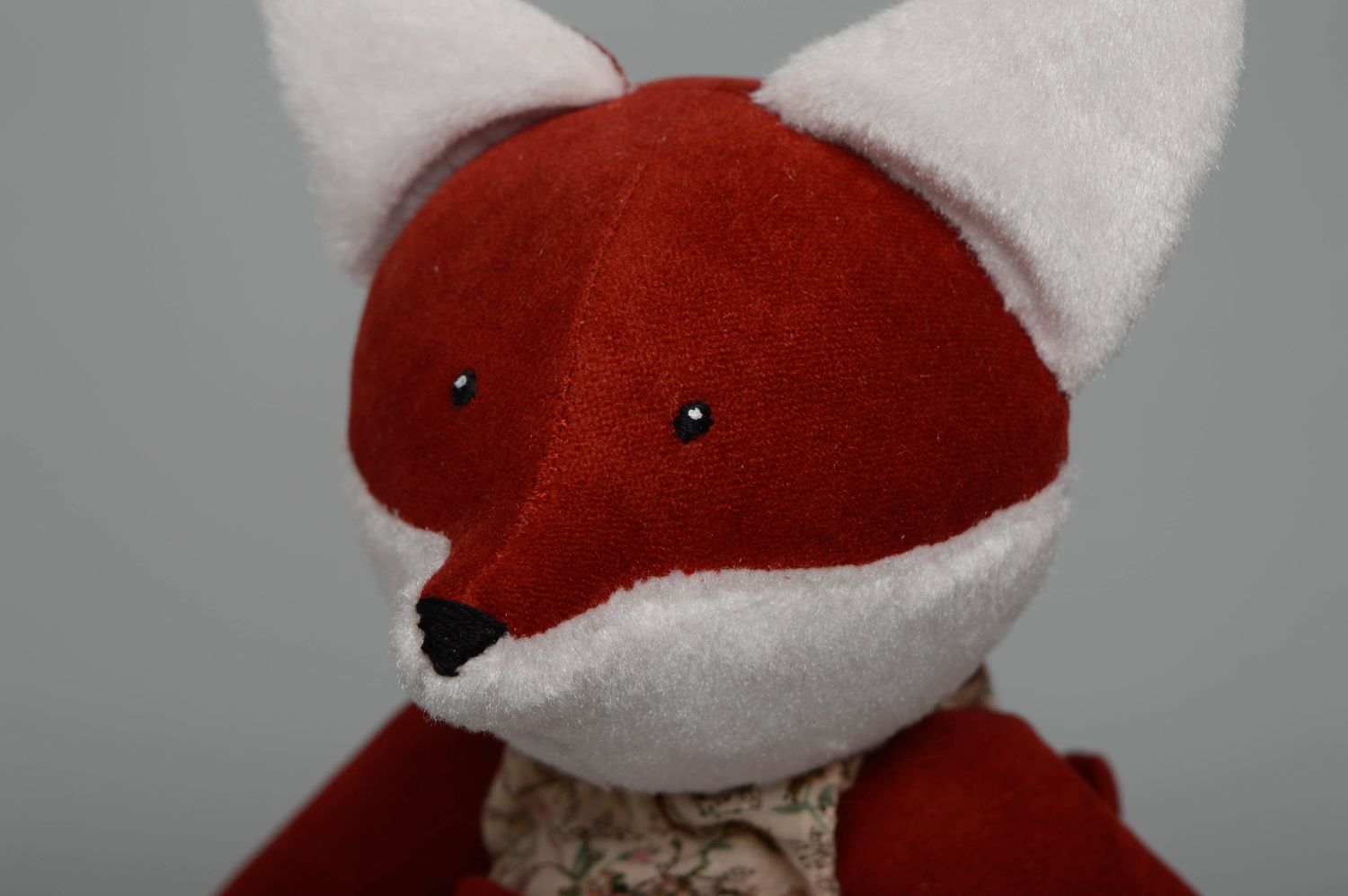 Soft velor toy Fox photo 3
