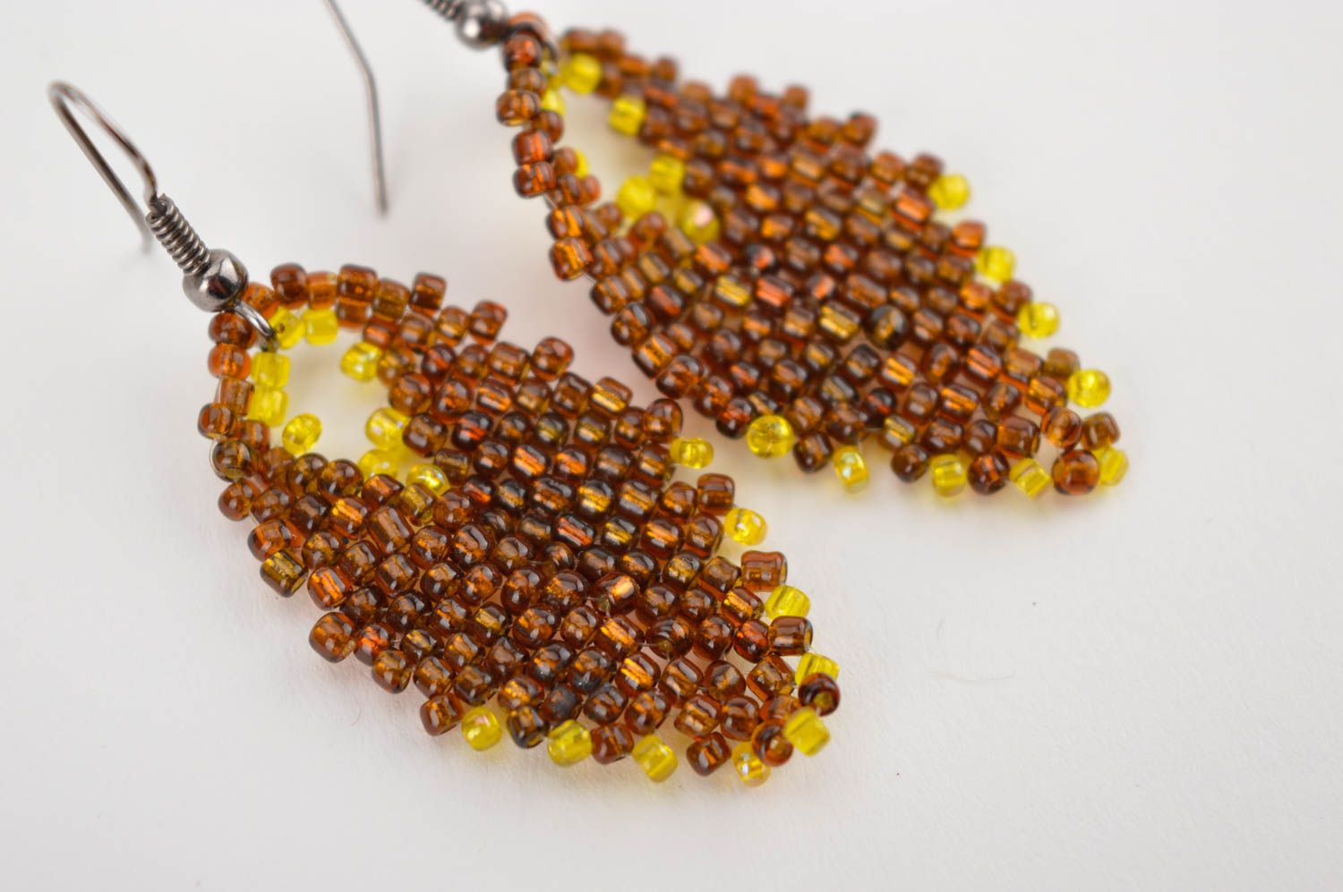 Stylish handmade beaded earrings cool jewelry fashion trends gifts for her photo 5