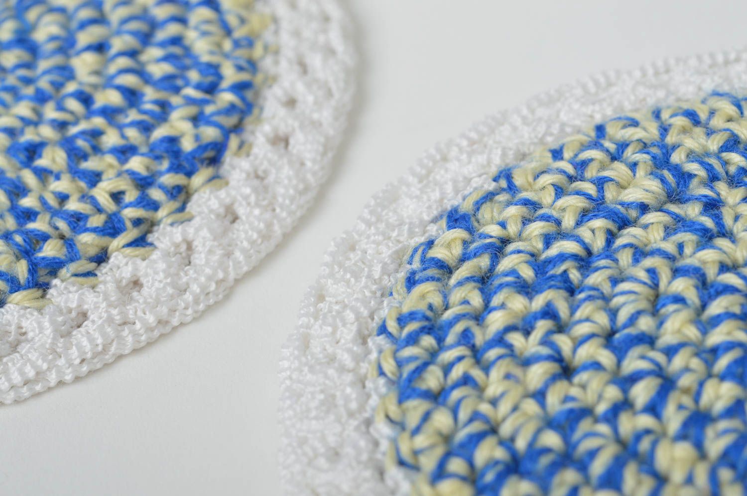 Manique originale fait main Textile de cuisine au crochet Accessoire cuisine photo 4