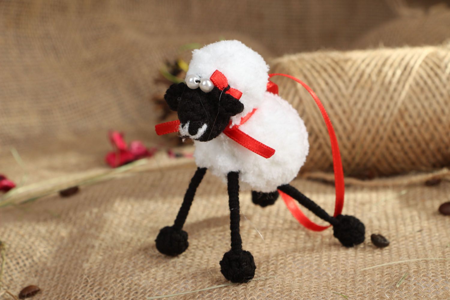 Crochet toy Little Lamb photo 5