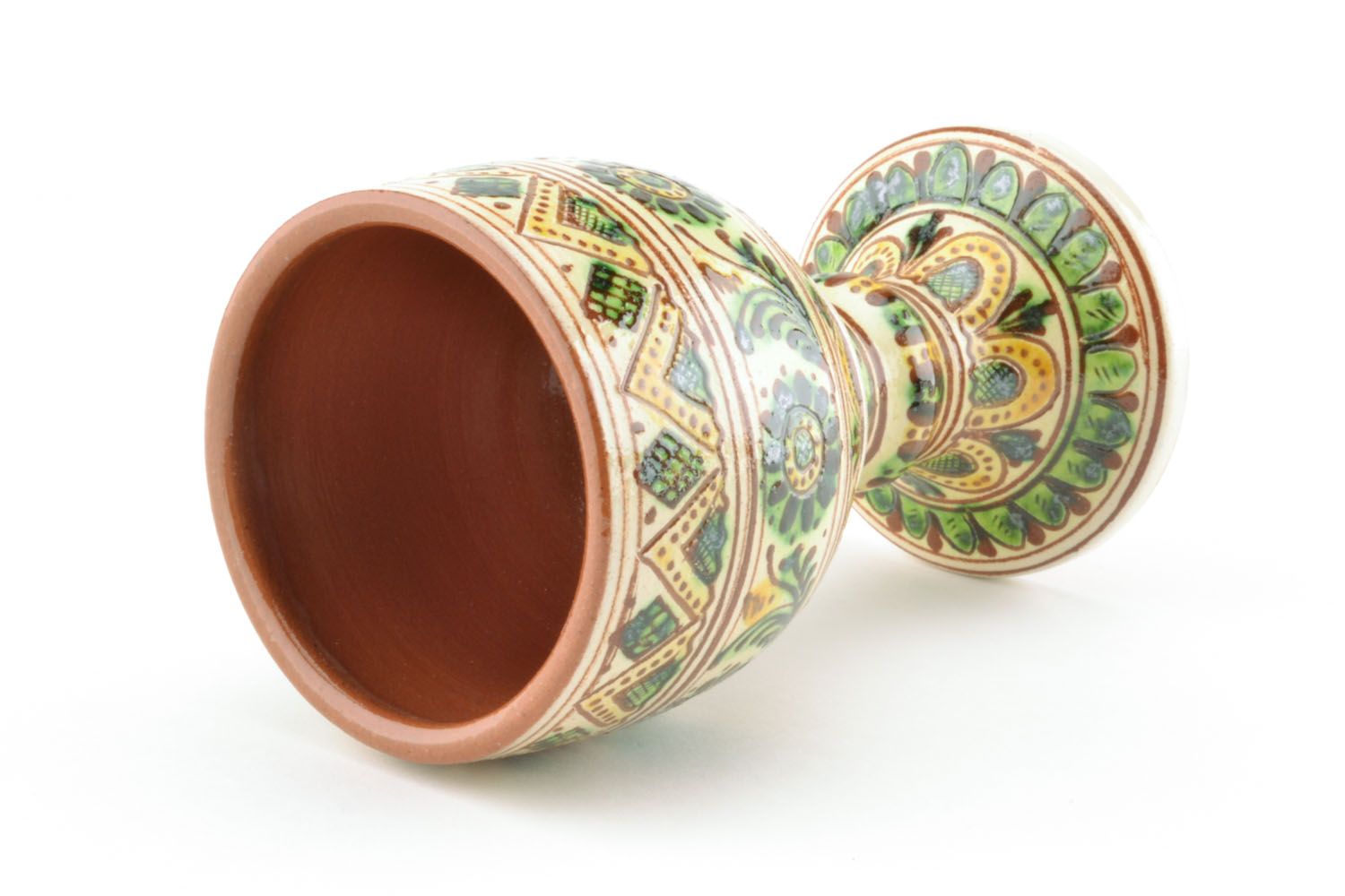 Ceramic goblet photo 3