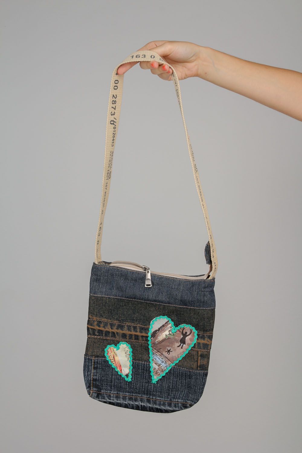 Damentasche aus Jeans foto 2