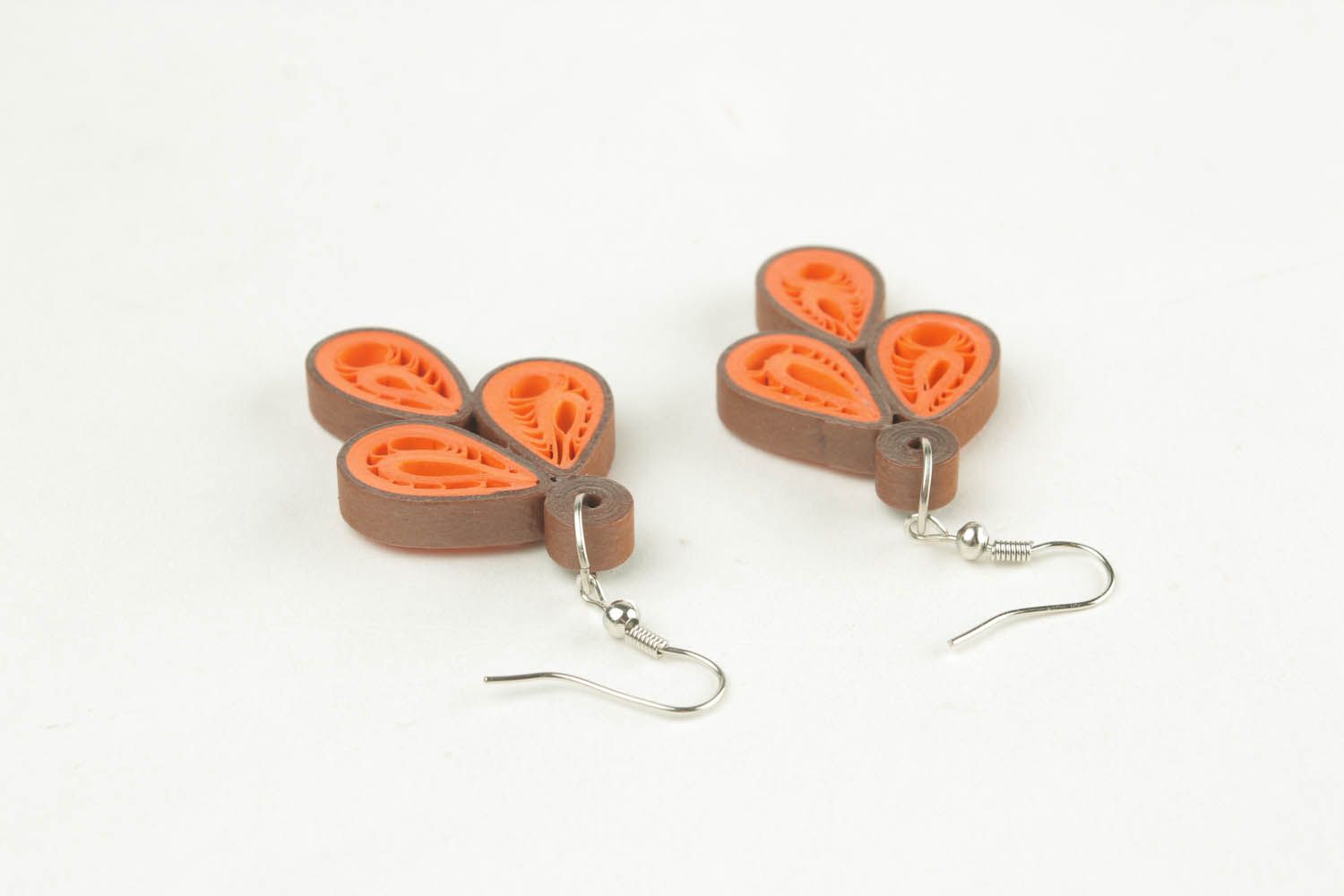 Earrings with pattern photo 4