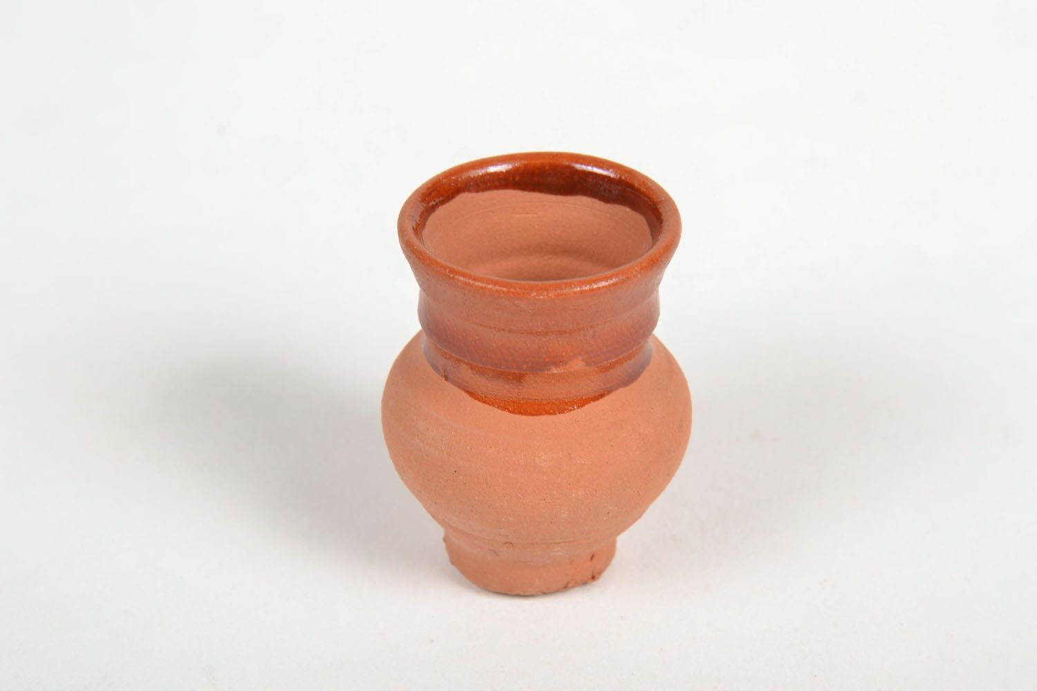 Little mini ceramic pitcher 1,7 inches tall 0,4 lb photo 3