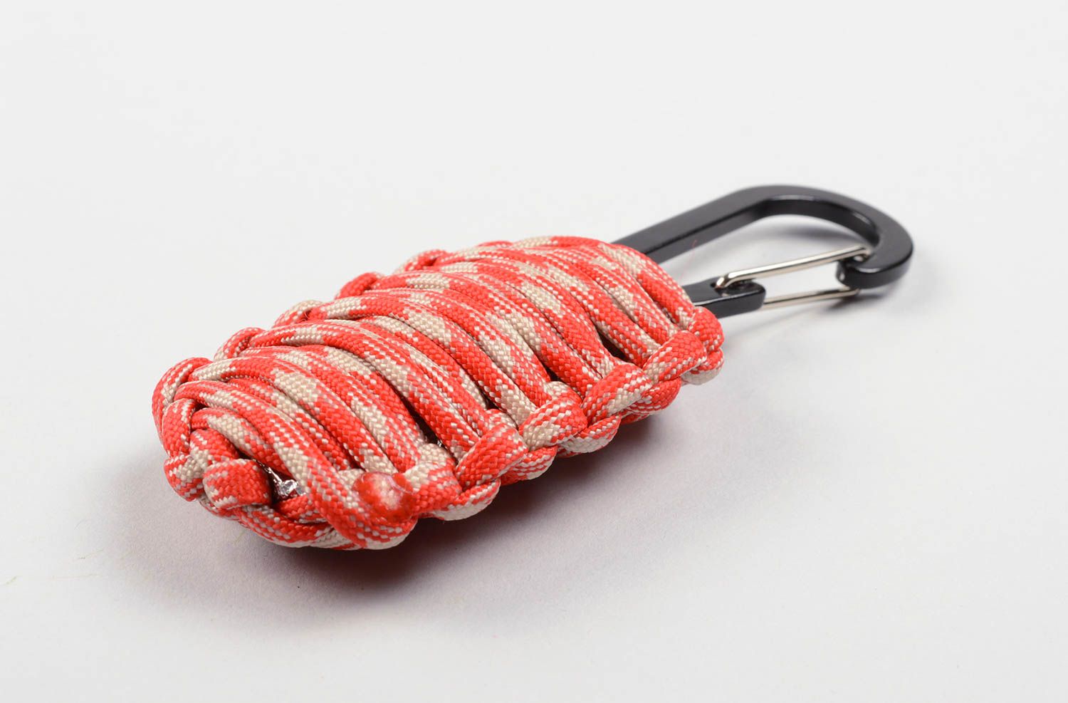 Handmade designer red keychain unusual camp souvenir stylish keychain photo 2