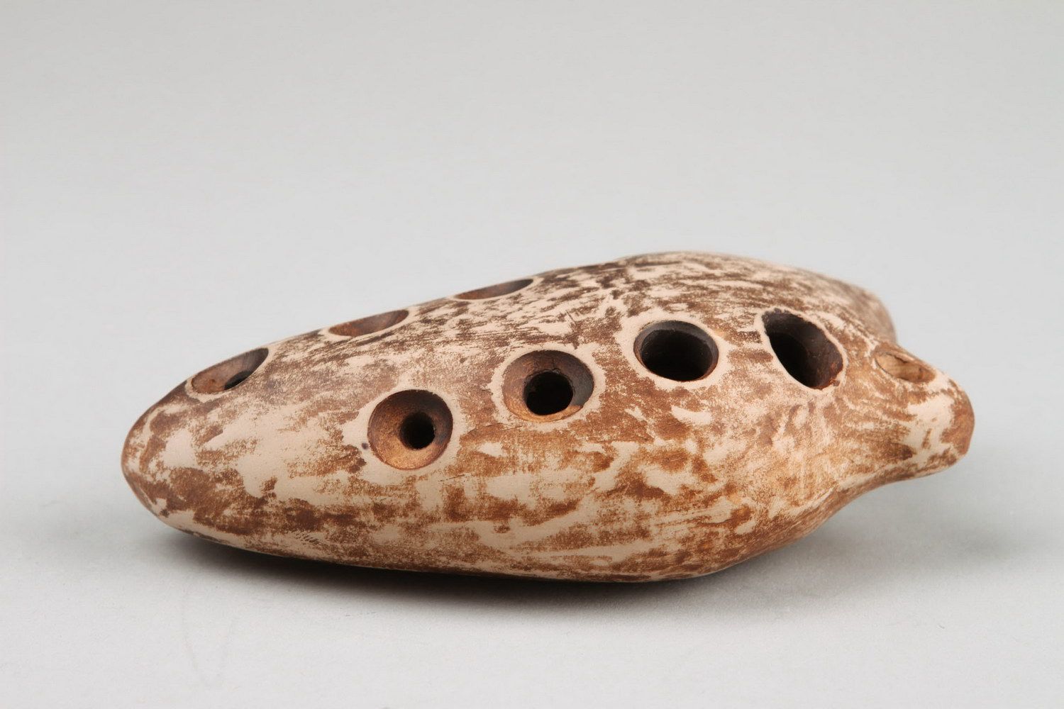 Ocarina cerámica B-minor, instrumento musical y juguete para niños foto 4