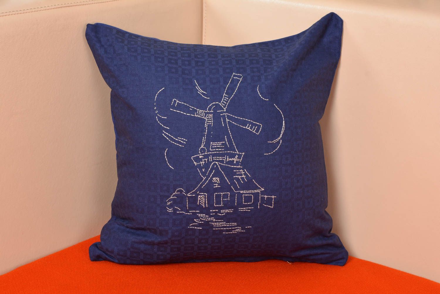 Handmade satin beautiful pillowcase with hand-embroidery home decor ideas photo 1