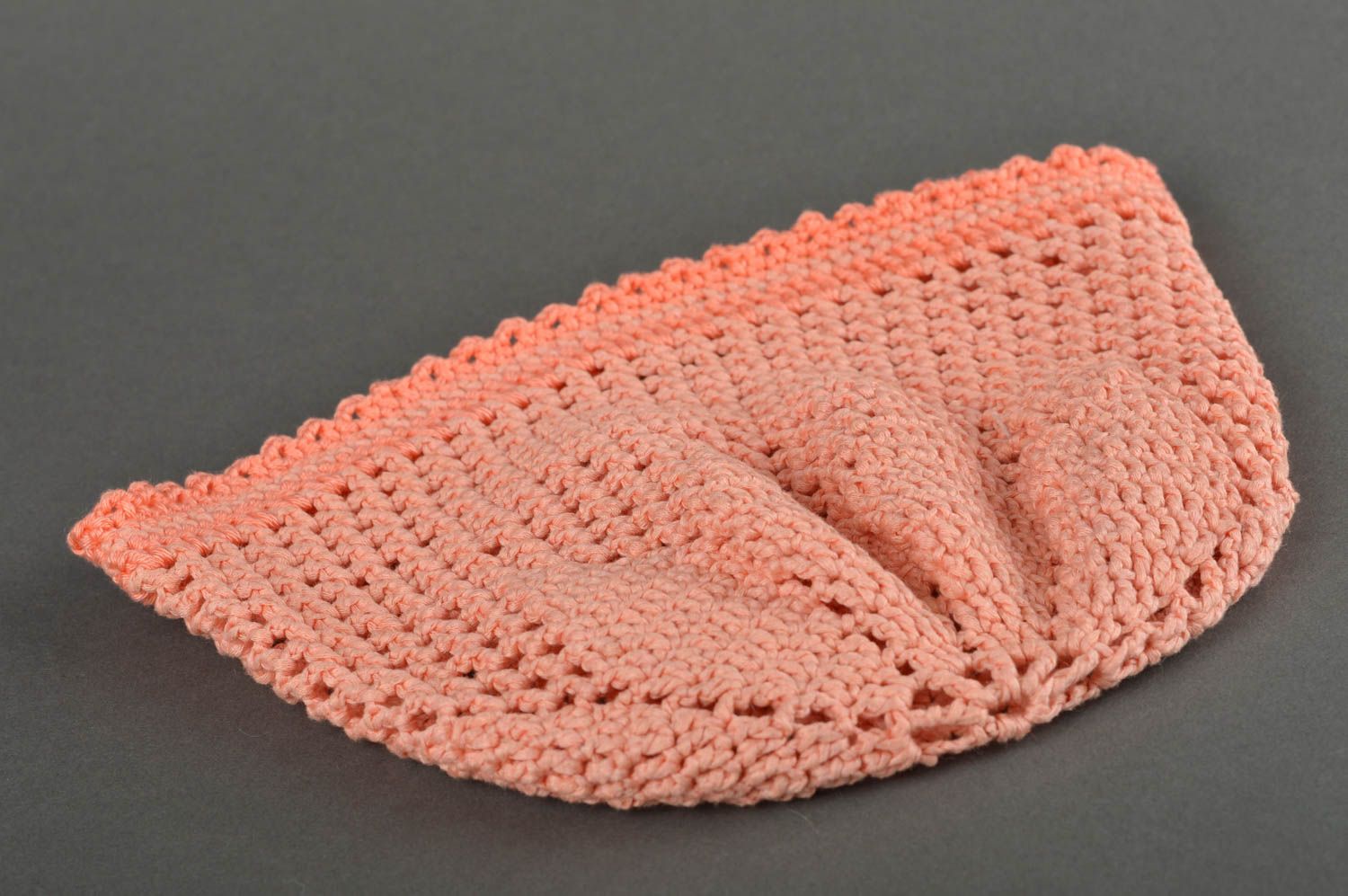 Crochet baby hat baby girl hat kids hats homemade kids clothing lacy hat photo 5