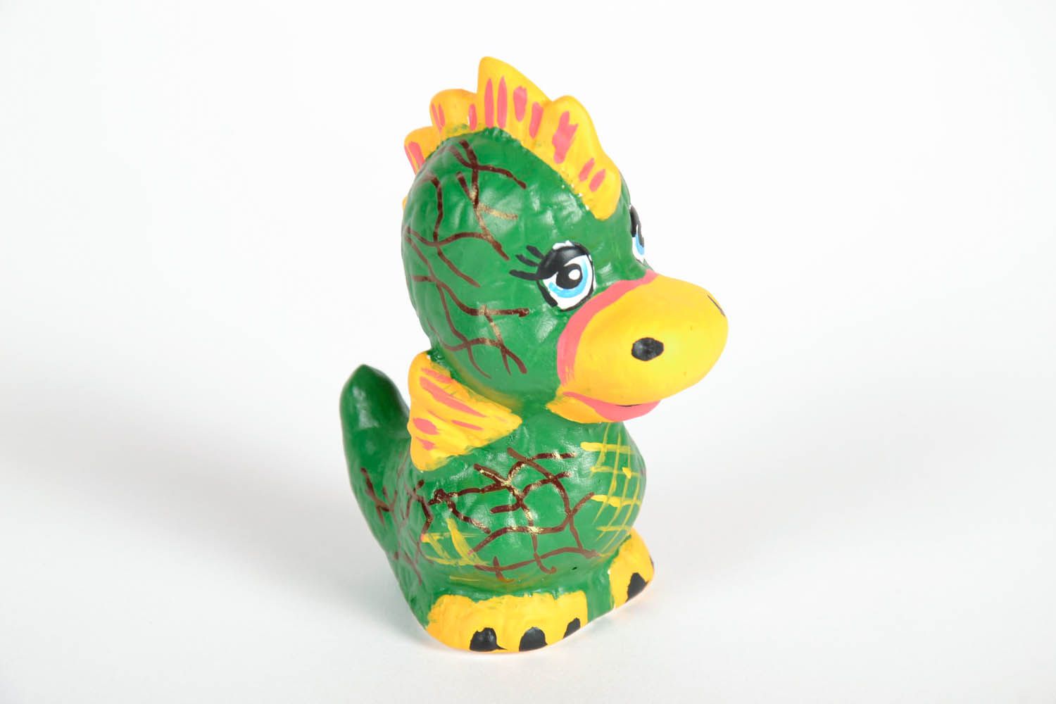 Figurine décorative en argile Dragon pour enfant photo 4