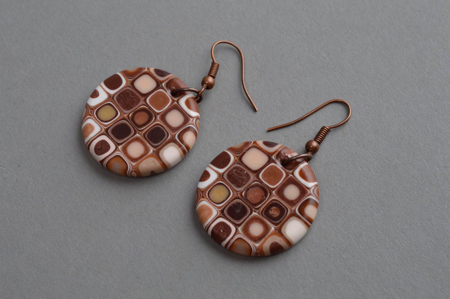 Handmade earrings polymer clay earrings designer earrings jewelry for girls photo 2