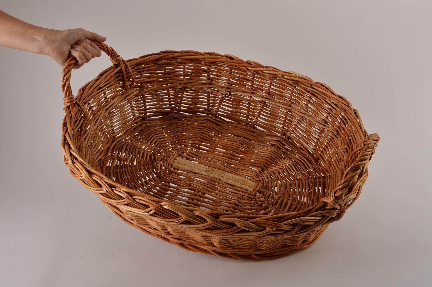 Unusual handmade woven basket cool rooms home goods handmade gifts for girls photo 2