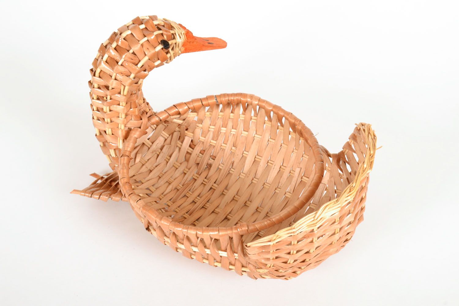 Woven basket Duck photo 3