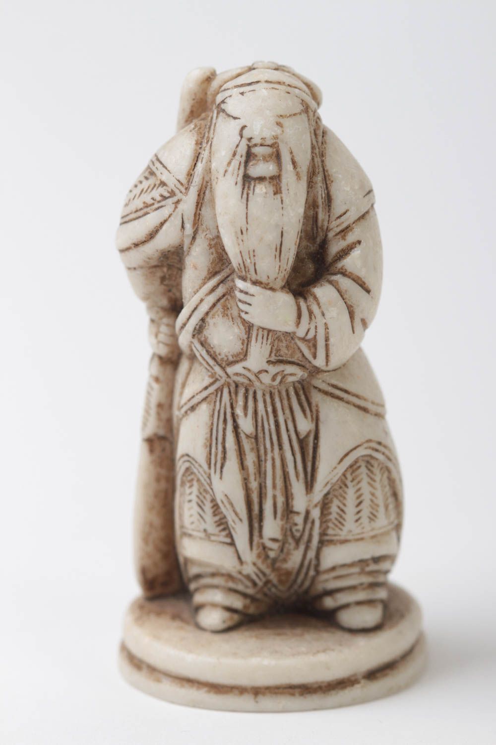 Figurine décorative fait main Petite statue Déco maison Général Guan Yu photo 2