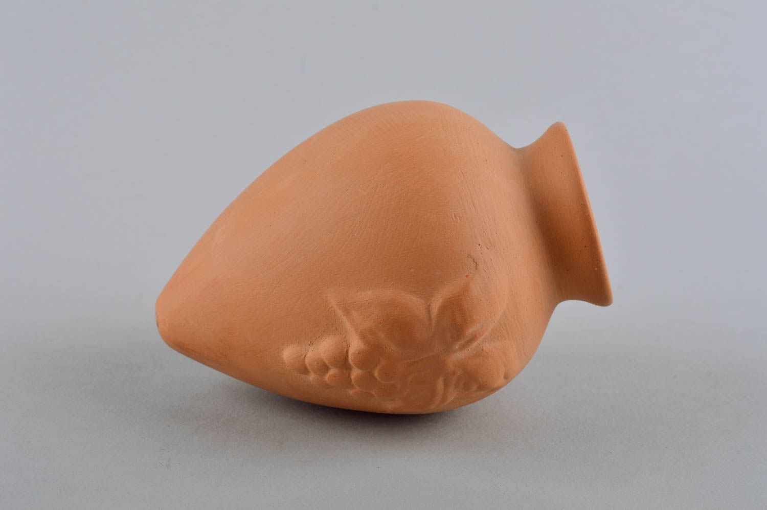 Little ceramic shelf figurine in the shape of wine pitcher decanter 0,3 lb photo 4