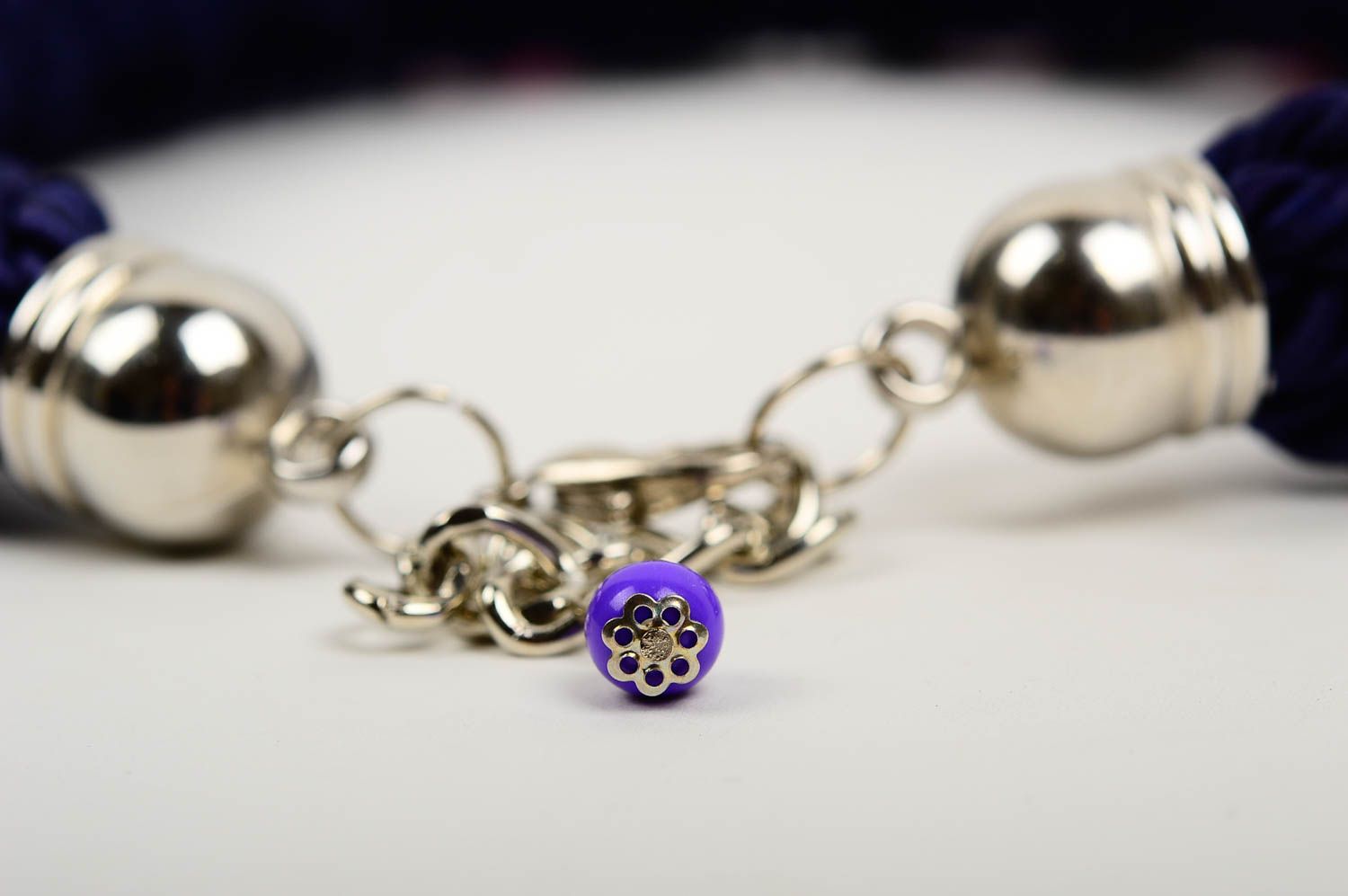Collier perles fantaisie Bijou fait main original Accessoire pour femme photo 5