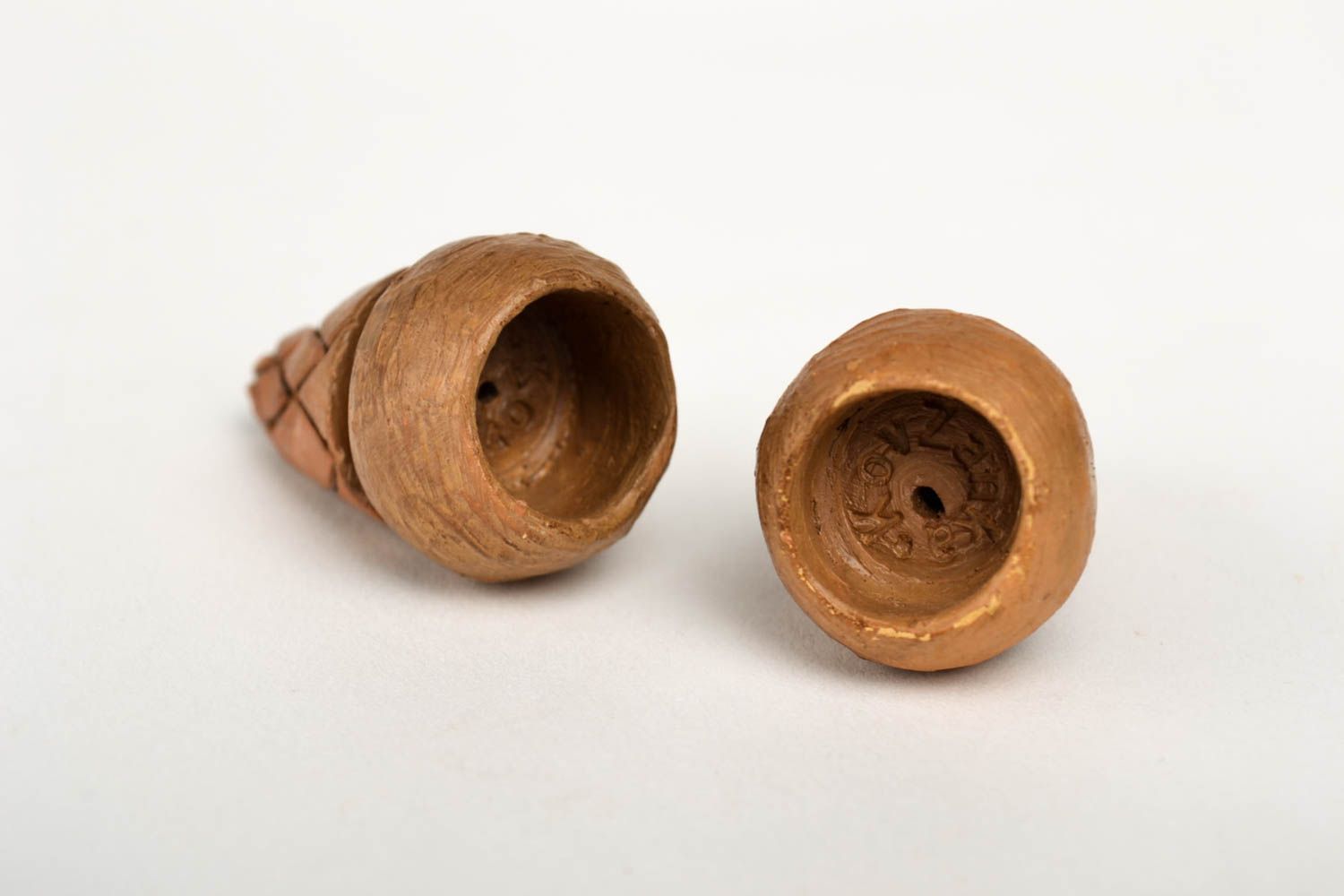 Keramik Handarbeit Rauch Zubehör Shisha Tabakkopf ausgefallene Geschenke 2 Stück foto 3