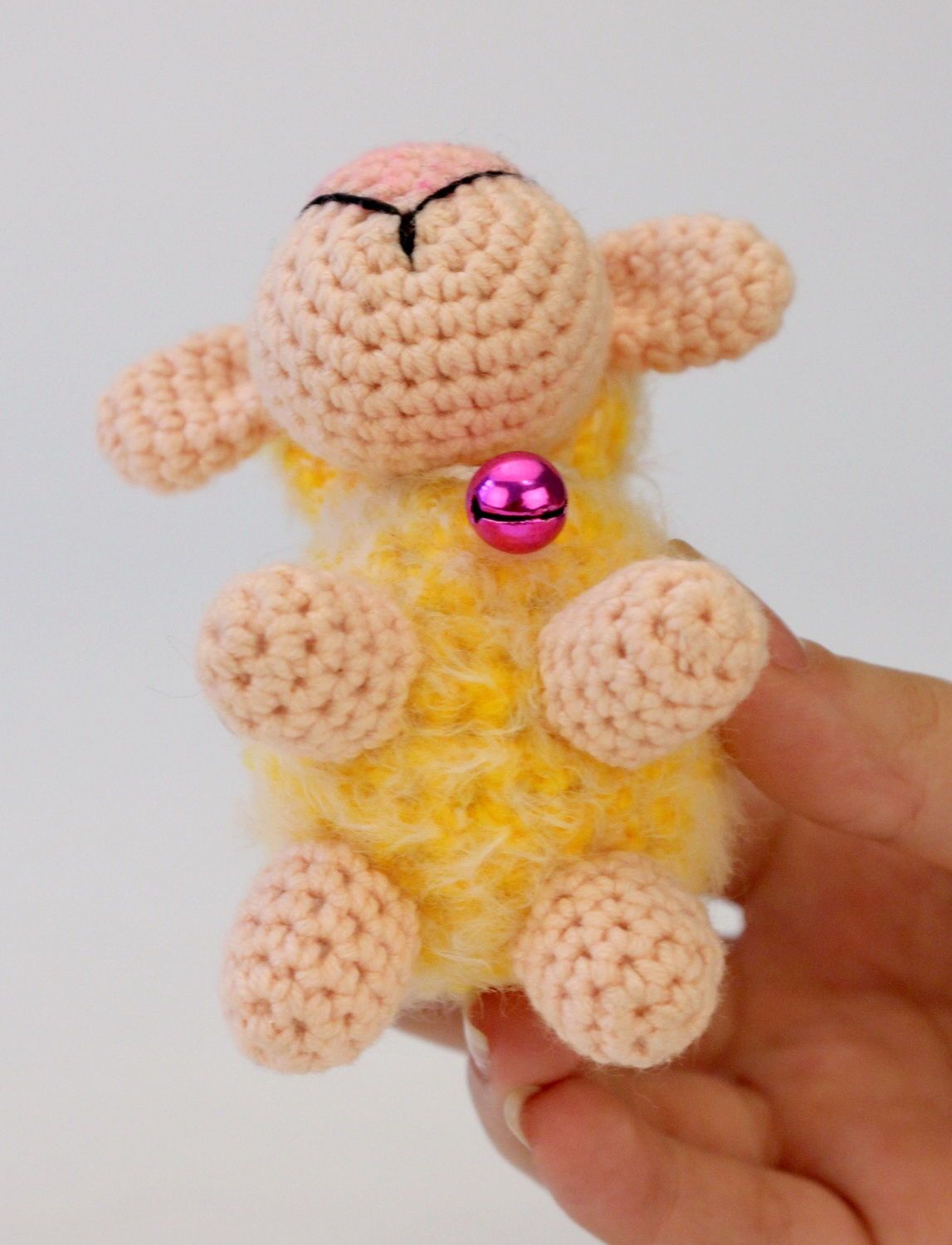 Knitted toy Sheep photo 4