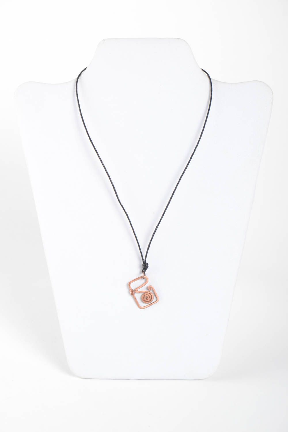 Handmade copper jewelry copper pendant wire wrap accessories for girls photo 2