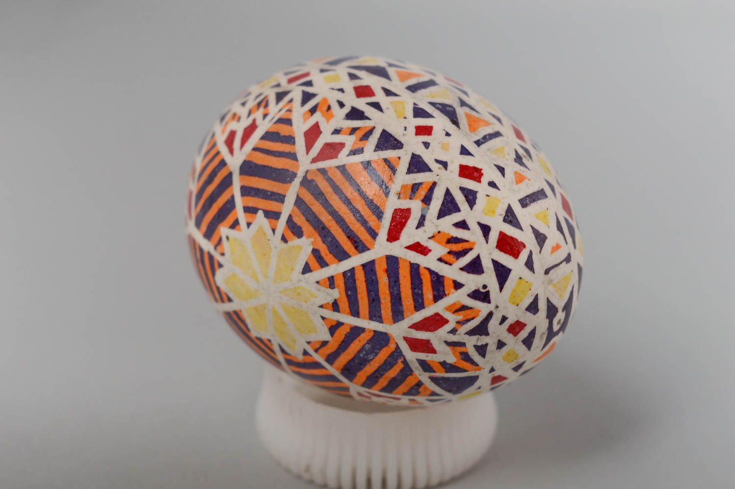 Huevo de Pascua con ornamento hecho a mano objeto de decoración regalo especial  foto 4