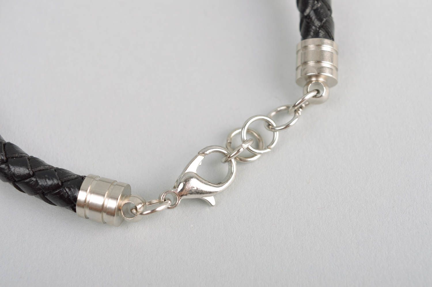 Handmade bracelet unusual bracelet for women leather bracelet designer jewelry photo 4
