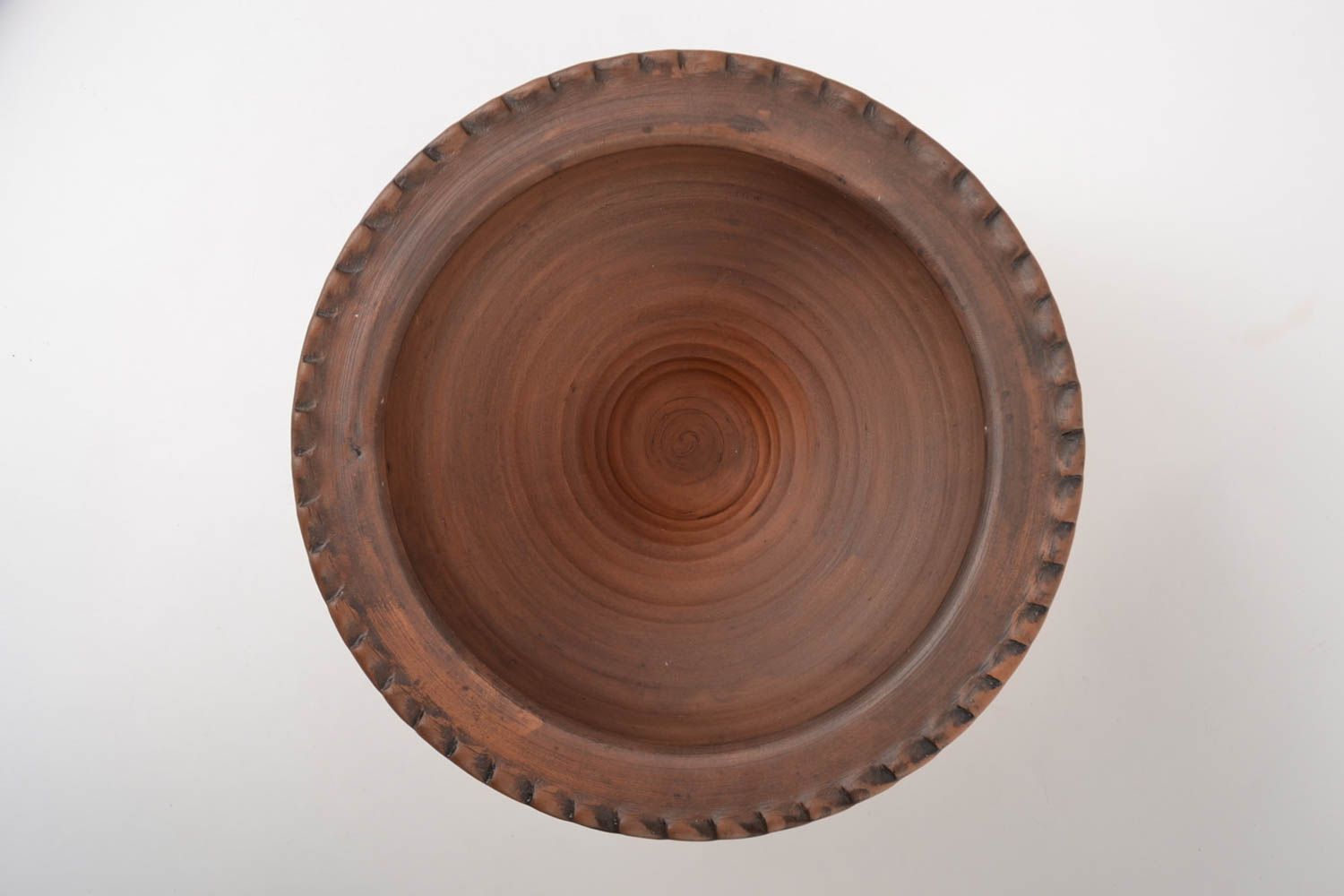 Large 90 oz all-purpose ceramic handmade bowl great gift pottery 2,5 lb photo 3