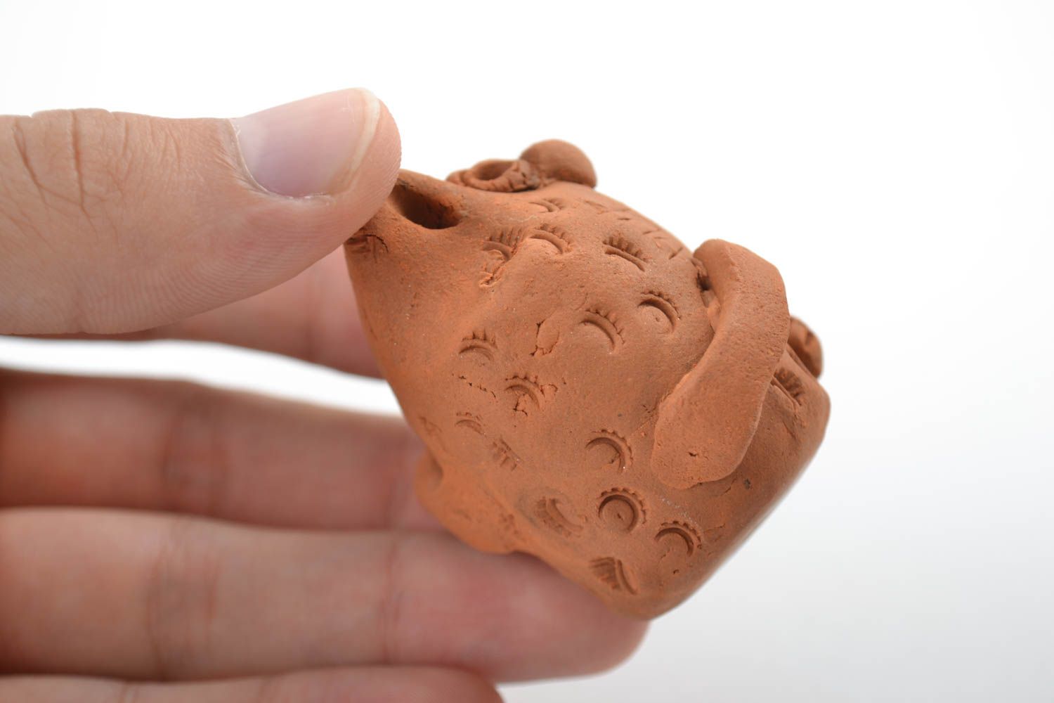 Figurina di animale fatta a mano in ceramica souvenir statuina di gatto  foto 4