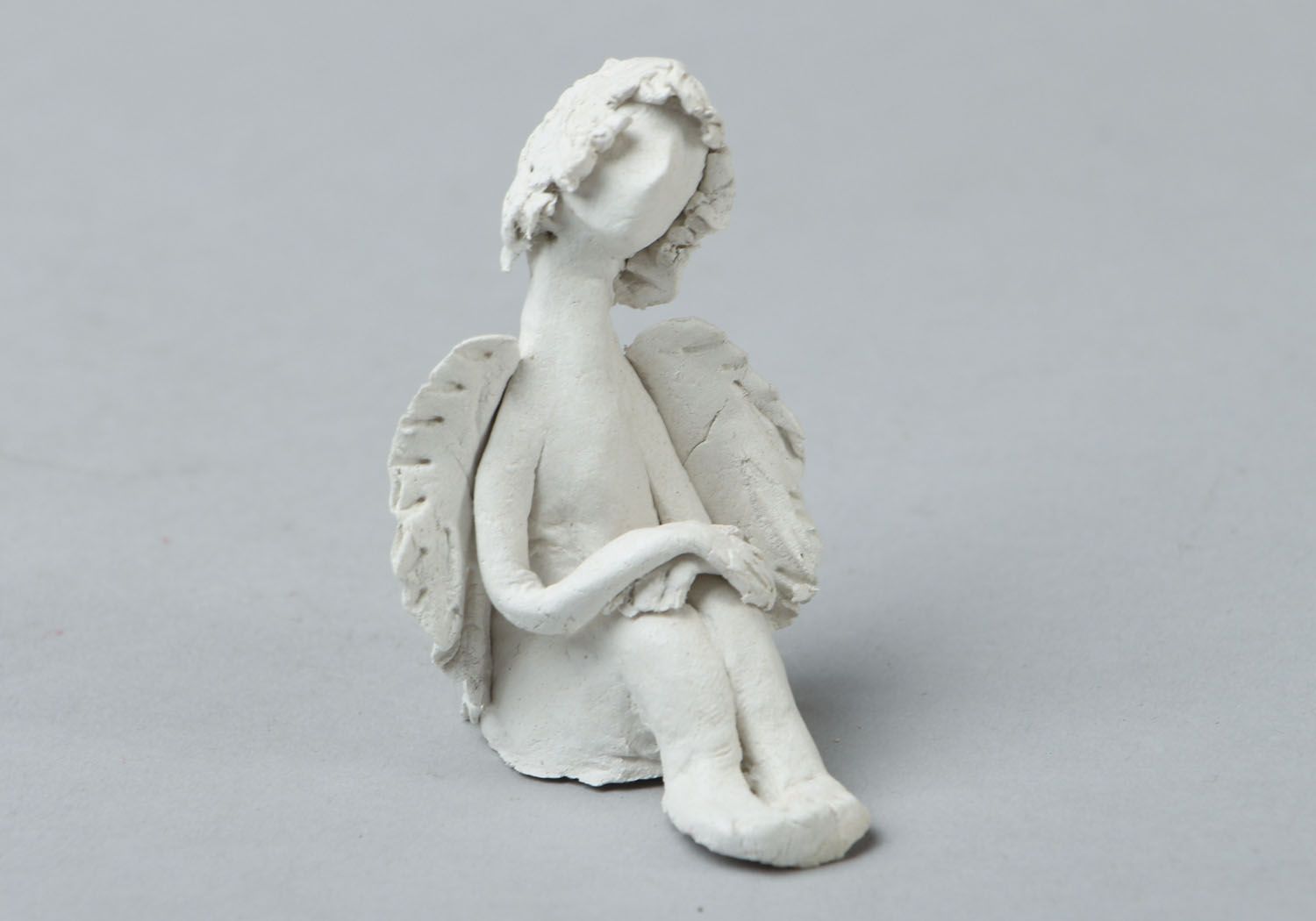 Figurine céramique faite main Ange  photo 1