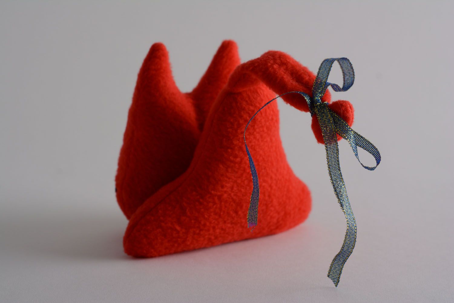 Brinquedo macio de tecido feito à mão com cheiro agradável Gatinho vermelho foto 3