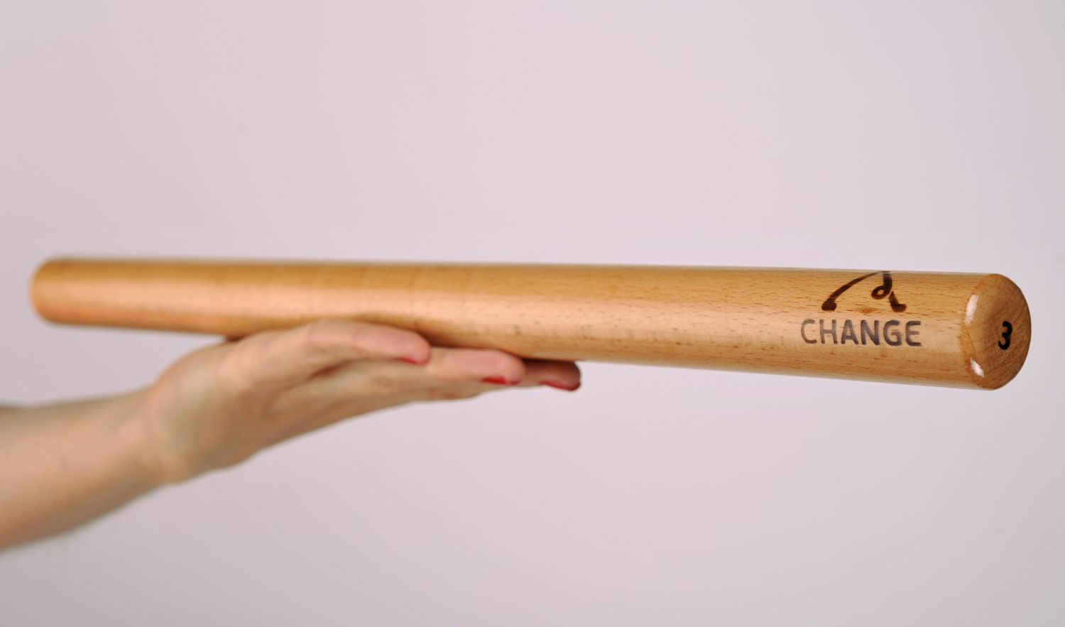 Bâton pour yoga pratique en bois original photo 2