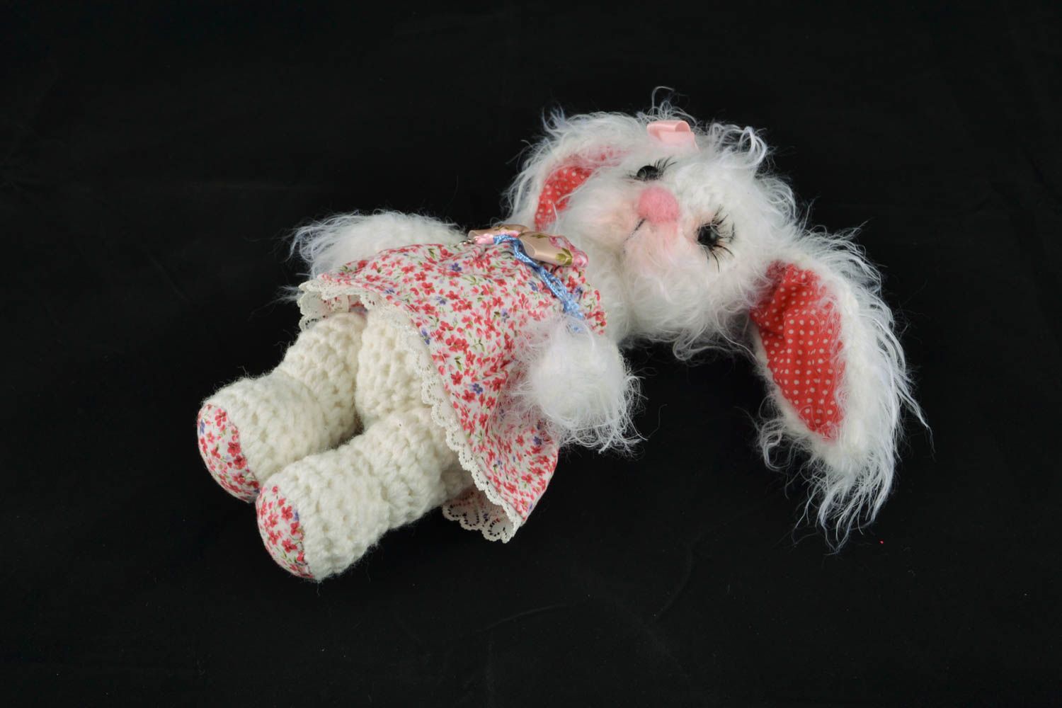 Woolen toy Rabbit photo 1