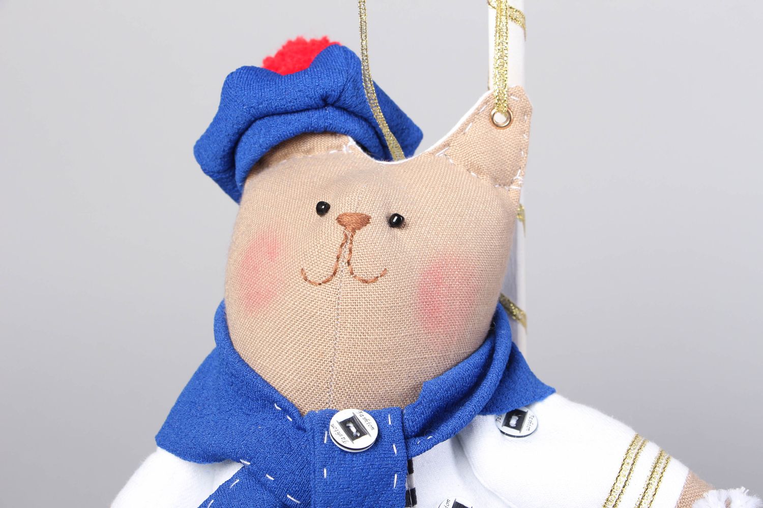 Designer soft doll with stand Flying Cat photo 2