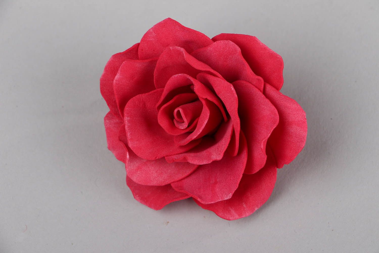 Barrette Red Rose photo 1