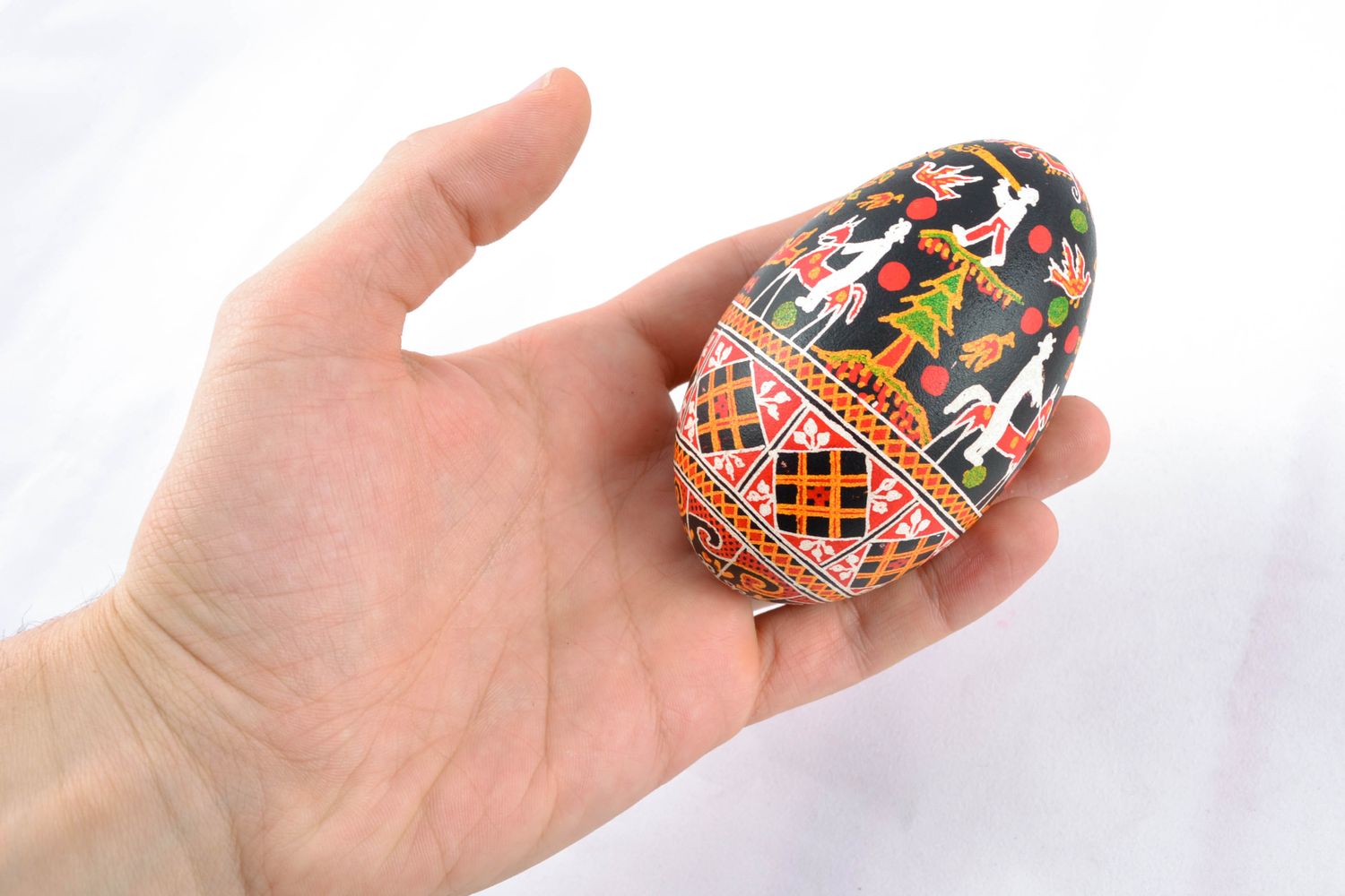 Пасхальное яйцо с росписью ручная работа подарок  фото 2