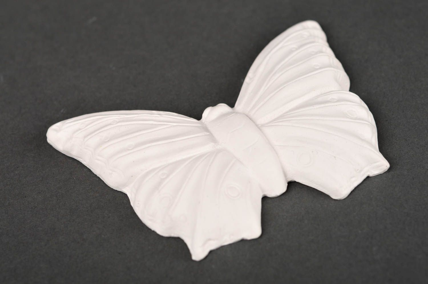 Figurine papillon faite main Figurine en plâtre à peindre Loisirs créatifs photo 2