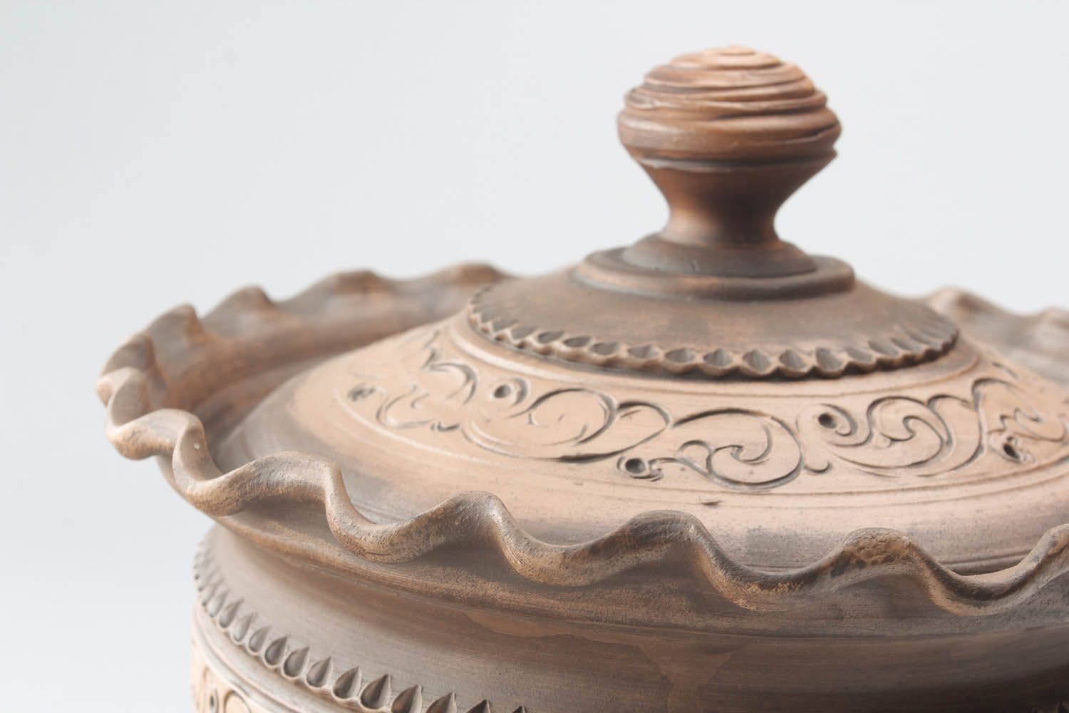 Ceramic handmade pot  photo 3