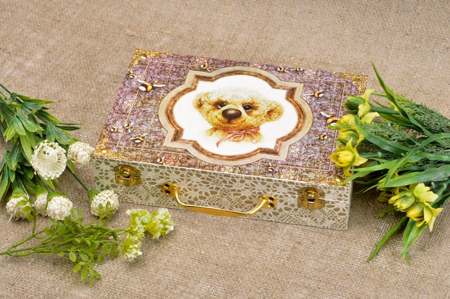 Handmade jewelry box unusual box for jewelry designer jewelry box gift ideas photo 1