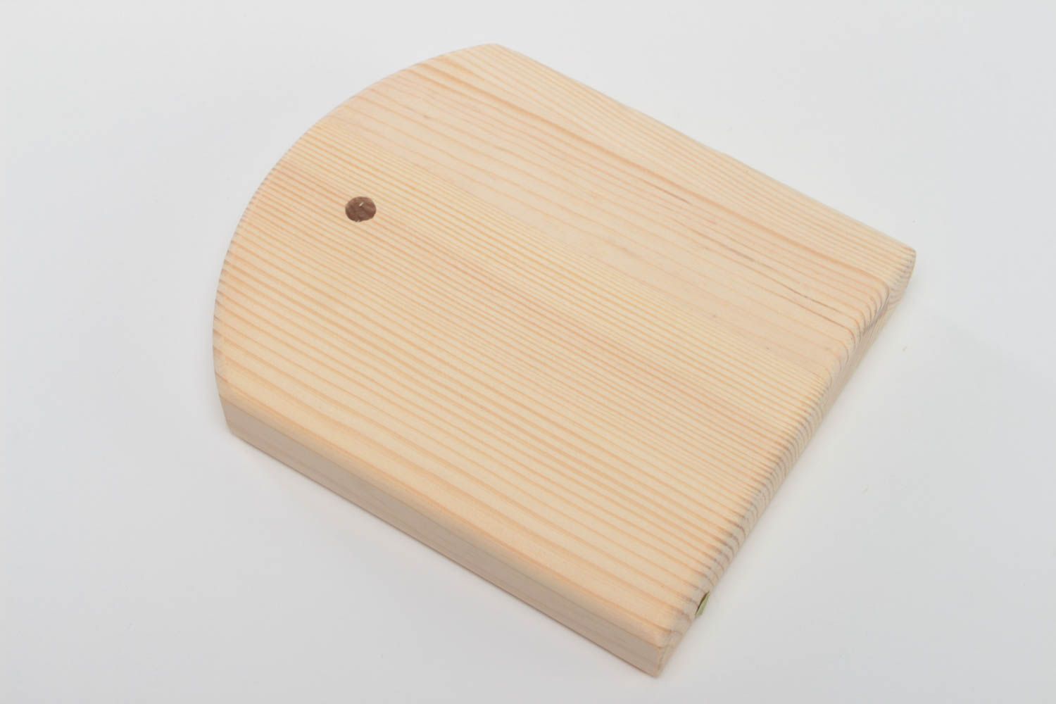 Petite planche en bois à customiser et décorer faite main pour fromage photo 2