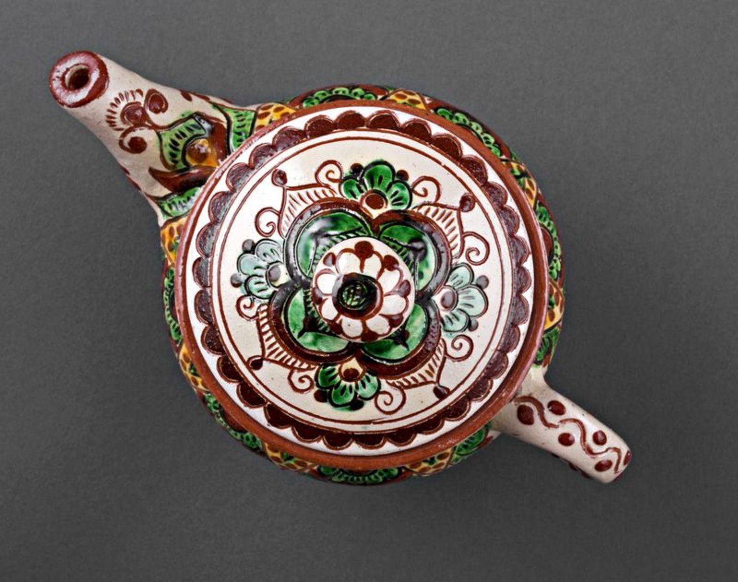 Decorative ceramic teapot photo 3