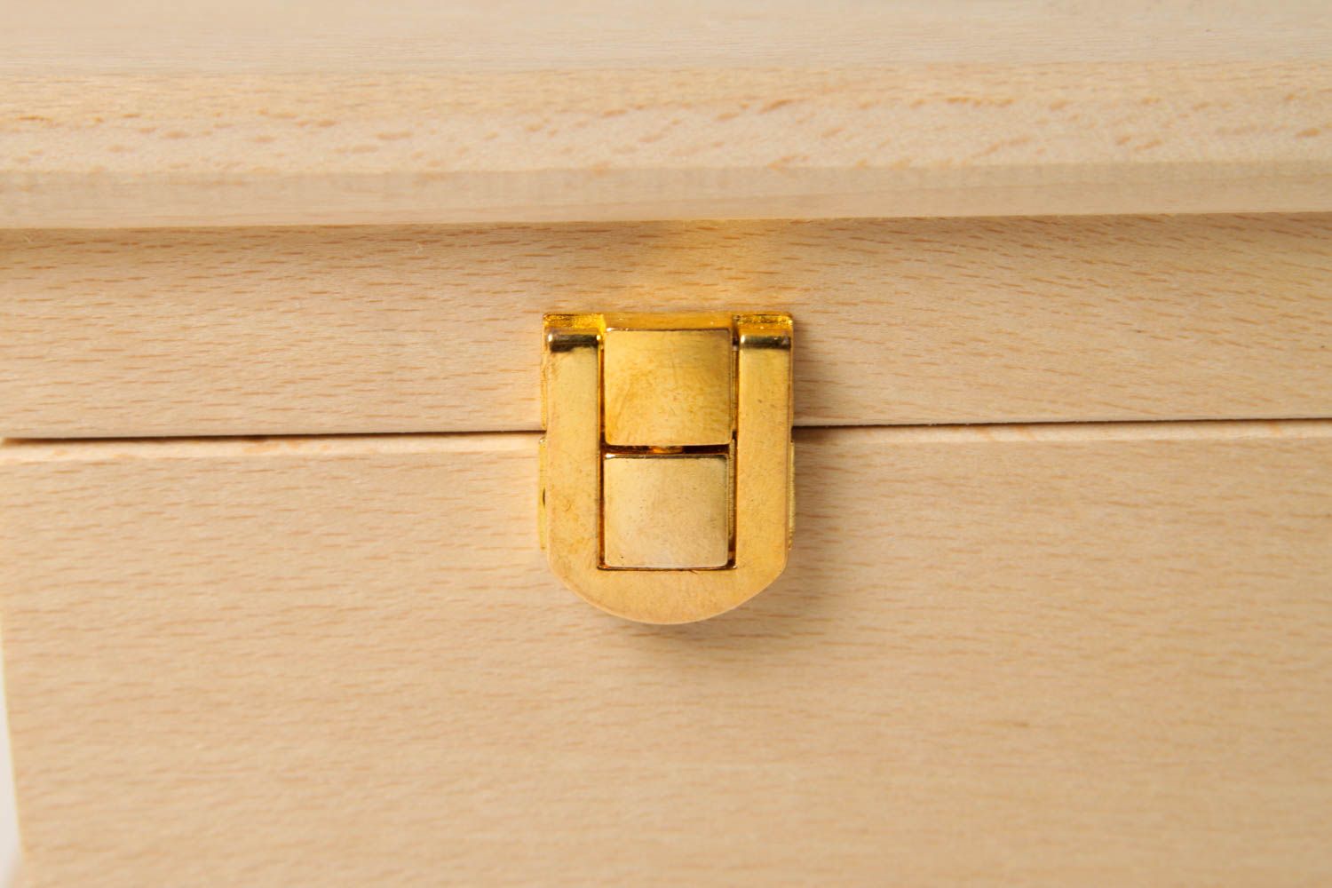 Boîte à décorer faite main Coffret en bois rectangulaire Loisirs créatifs photo 4