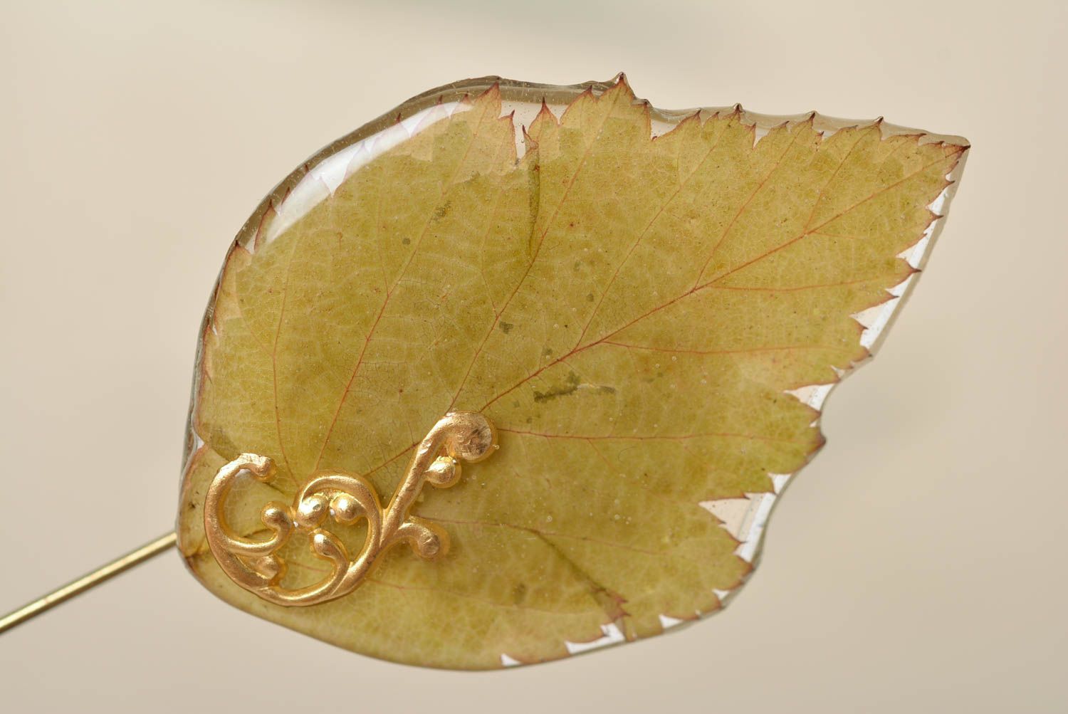 Handmade brooch jewelry epoxy resin designer accessories flower jewelry photo 4