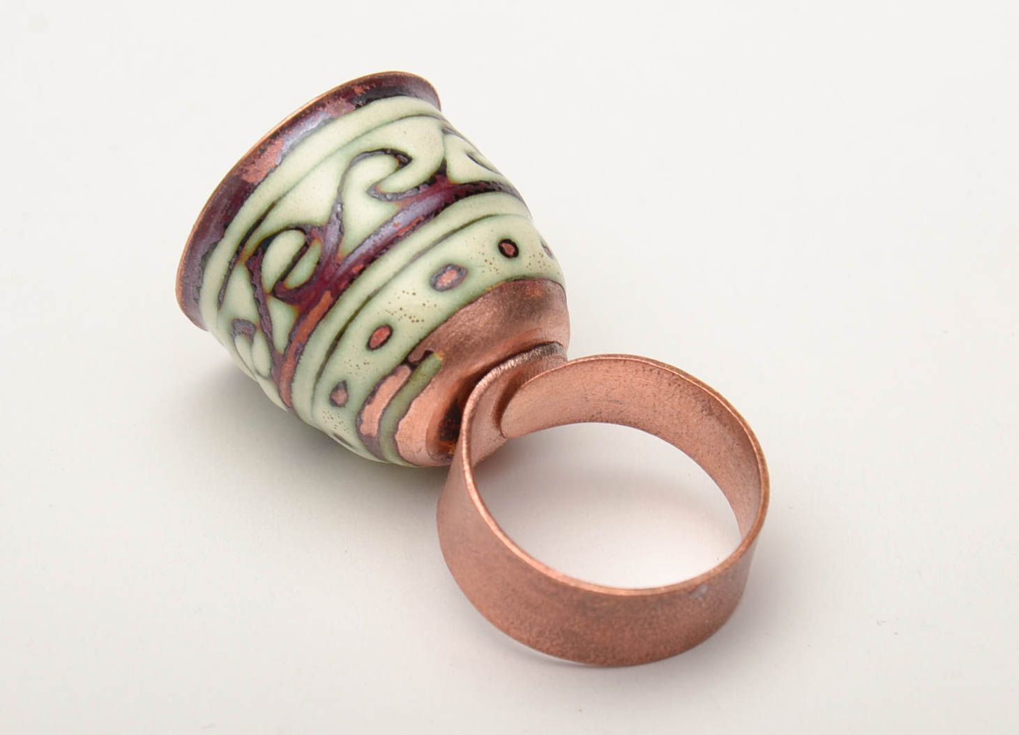 Damen Ring aus Kupfer foto 4