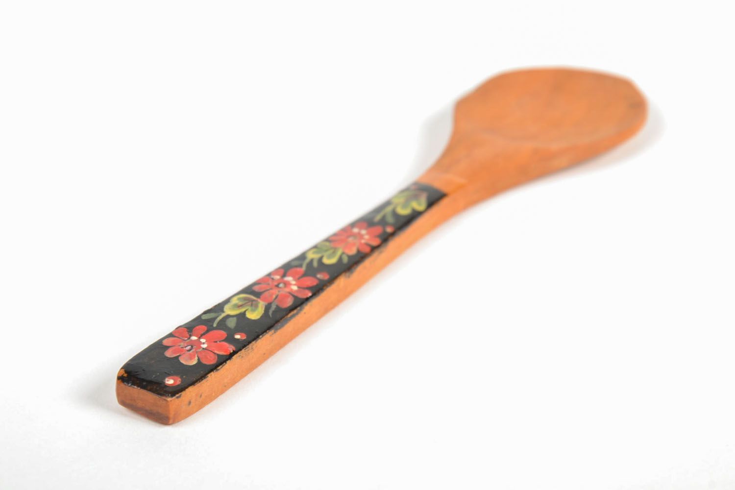Painted wooden spoon photo 3