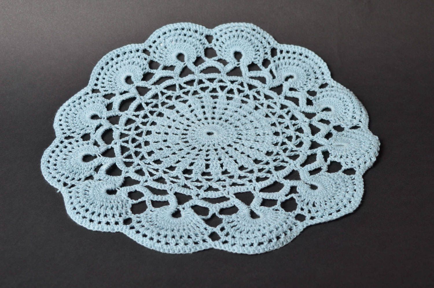 Handmade table decor hand crochet napkin lacy napkin housewarming gift ideas photo 2