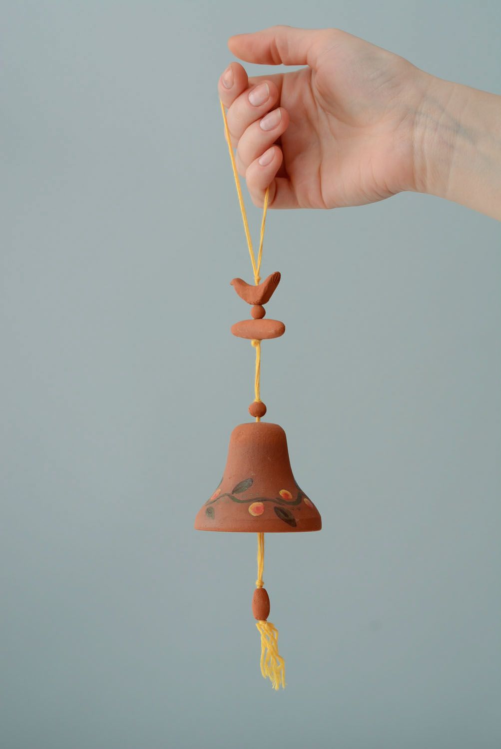 Ceramic hanging bell photo 4