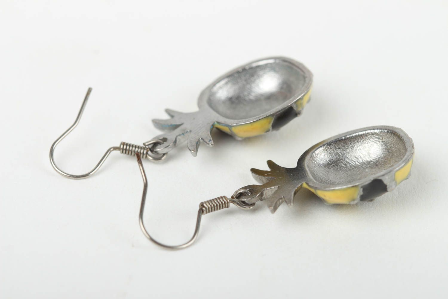 Pendientes de metal hechos a mano bisutería fina regalo original para mujer foto 4