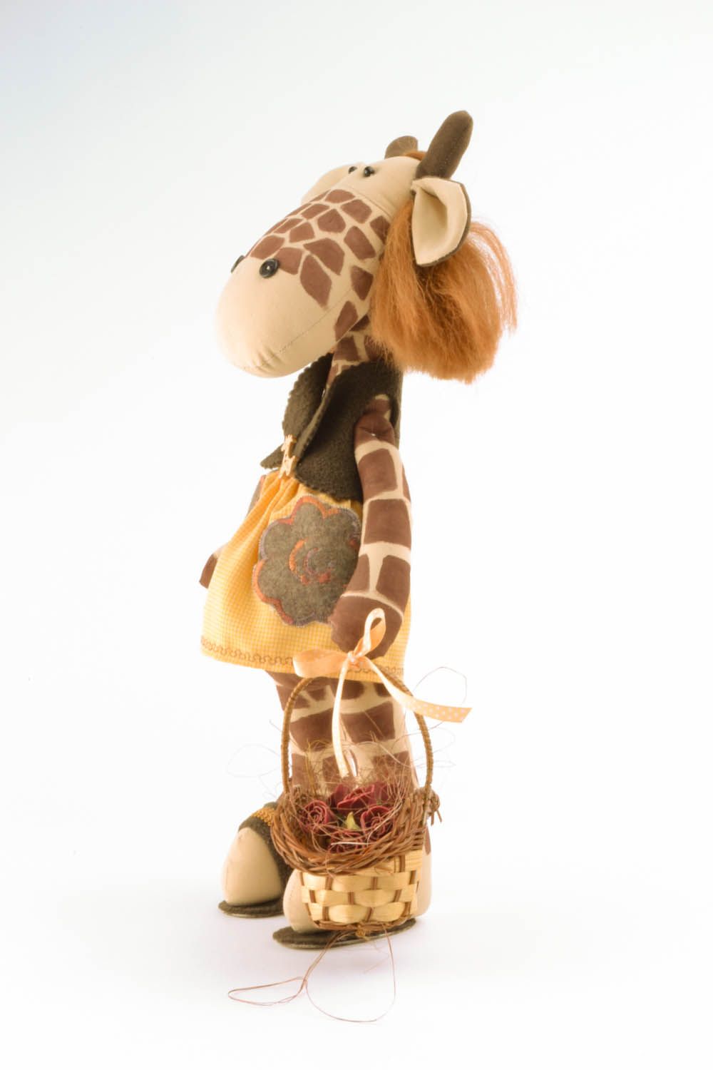 Текстильная игрушка Жираф фото 3