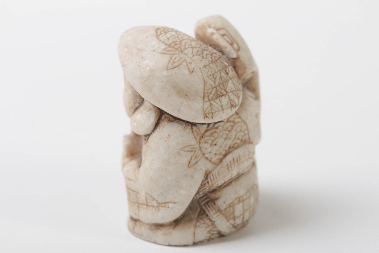 Figura en miniatura artesanal de resina objeto de decoración souvenir original foto 5