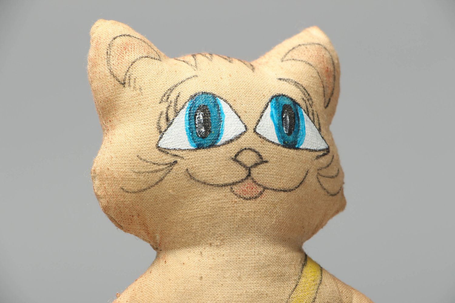 Handmade soft toy Cat photo 2